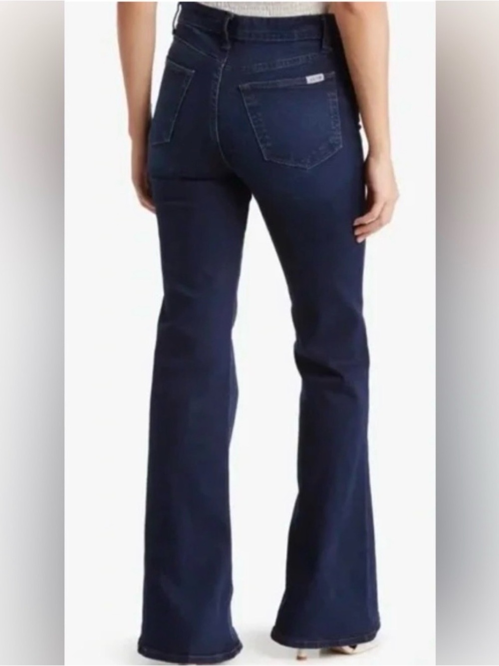 Joes Jeans Veles High-Rise Dark Blue high Rise Flare Women's Jeans - Picture 2 of 6